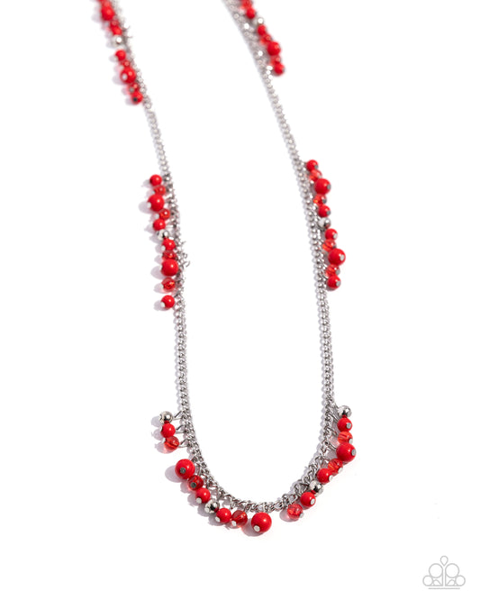 Miami Mojito – Red | Paparazzi Necklace