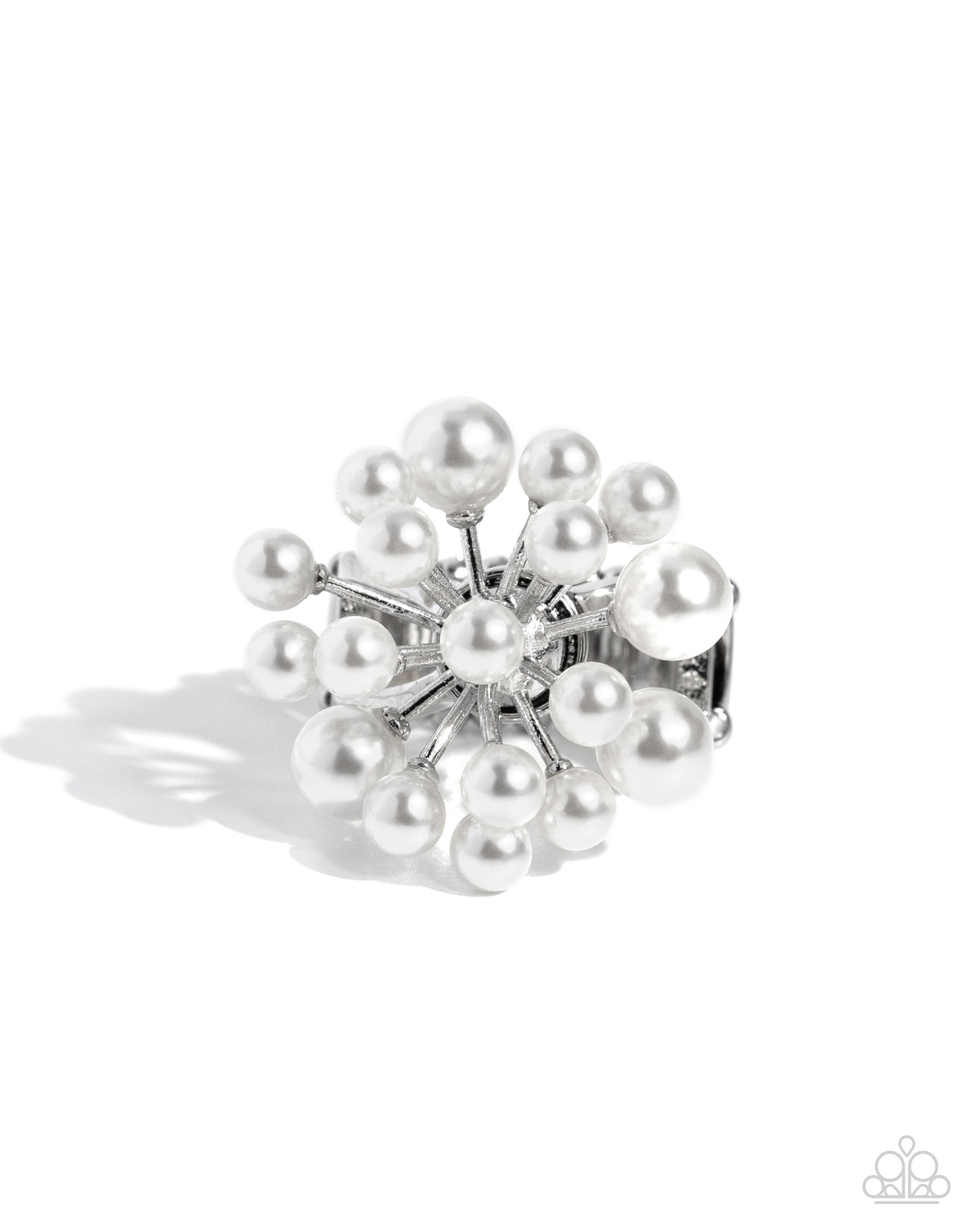 Bubbly Beau – White | Paparazzi Ring