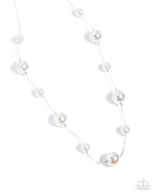 Park Avenue Pearls – Silver | Paparazzi Necklace