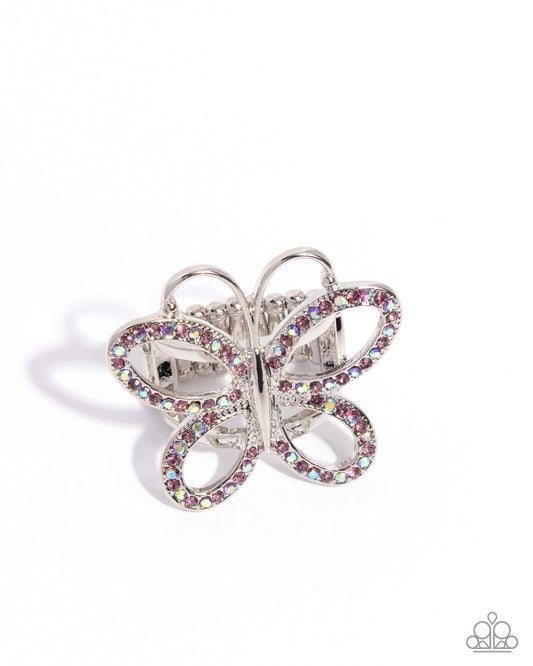 Wide-Eyed Whimsy - Purple Paparazzi Accessories