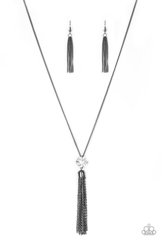 Five-Alarm FIREWORK – Black | Paparazzi Necklace