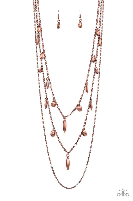Bravo Bravado – Copper | Paparazzi Necklace
