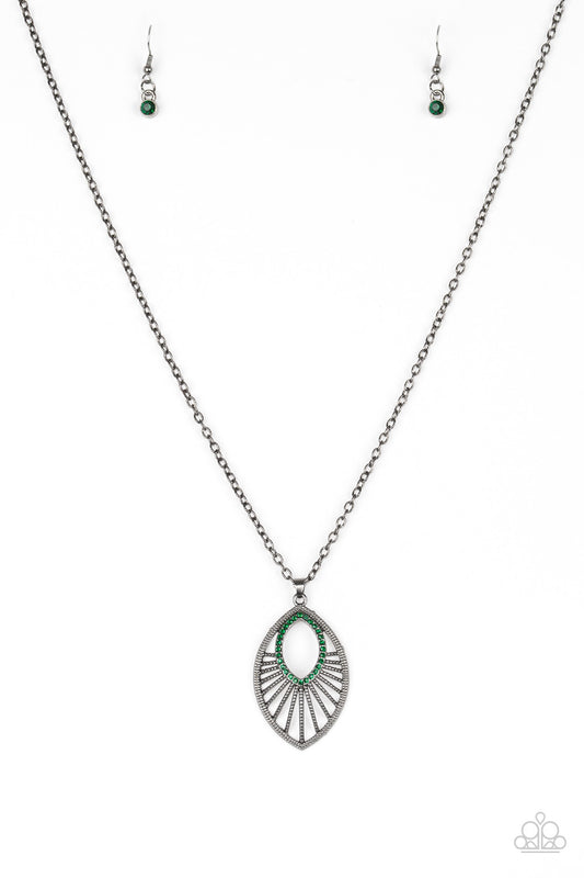 Court Couture – Green | Paparazzi Necklace