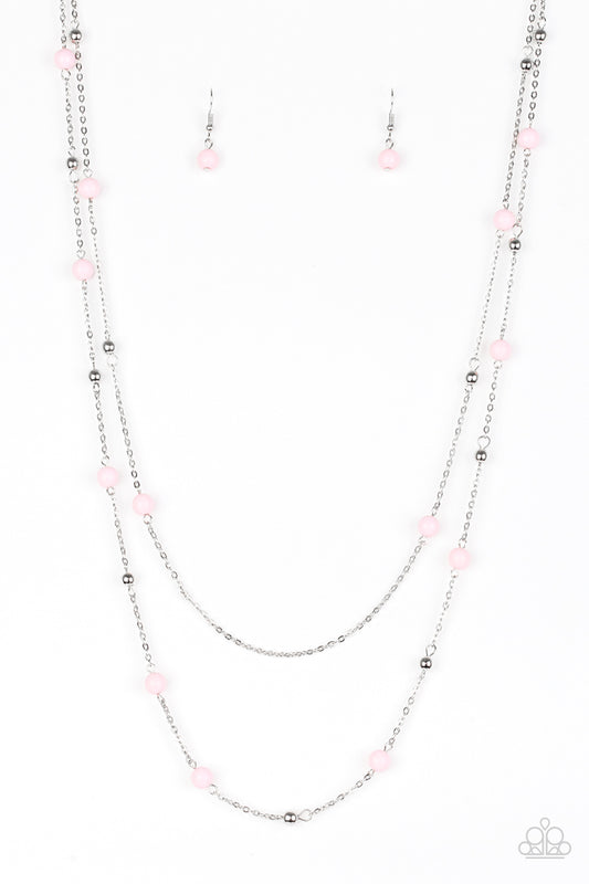 Beach Party Pageant – Pink | Paparazzi Necklace