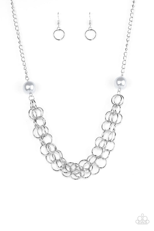 Daring Diva – Silver | Paparazzi Necklace
