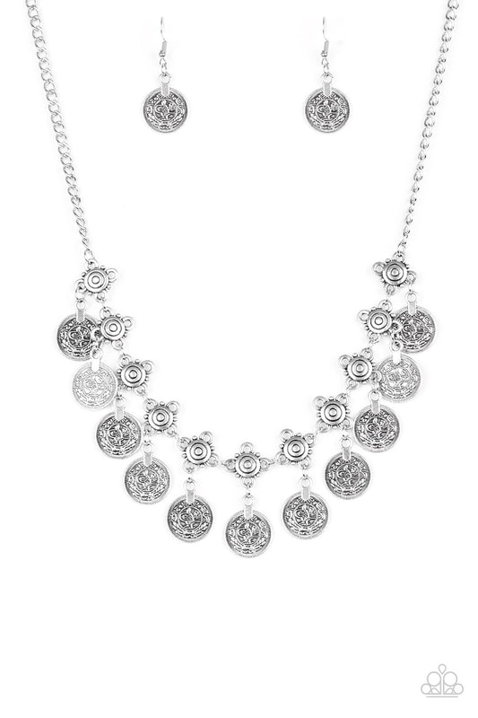 Walk The Plank – Silver | Paparazzi Necklace