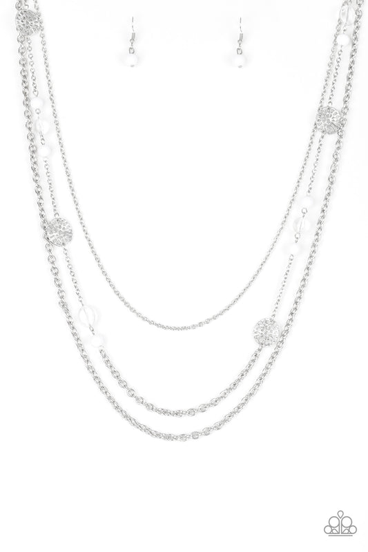 Pretty Pop-tastic! – White | Paparazzi Necklace