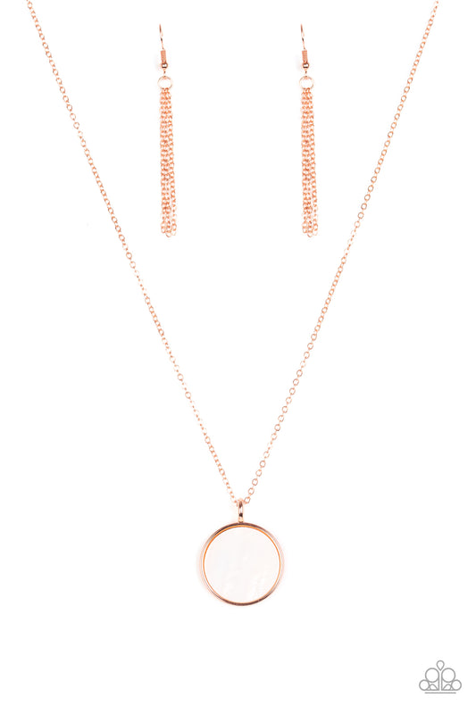 Shimmering Seashores – Copper | Paparazzi Necklace