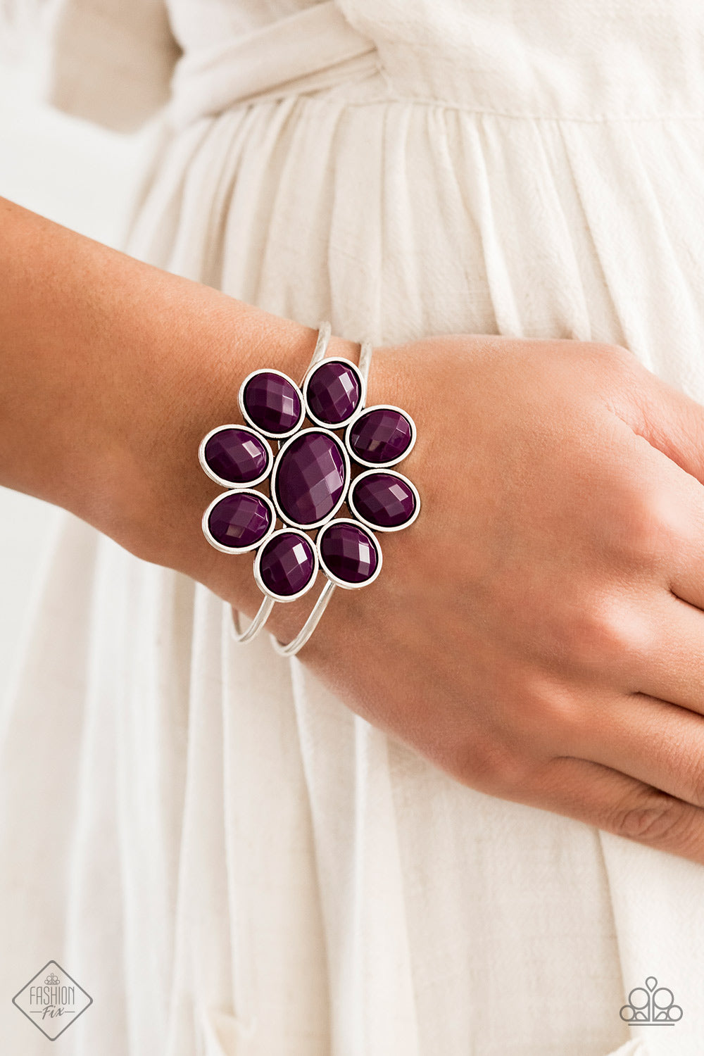 Petal Persuasion – Purple | Paparazzi Bracelet