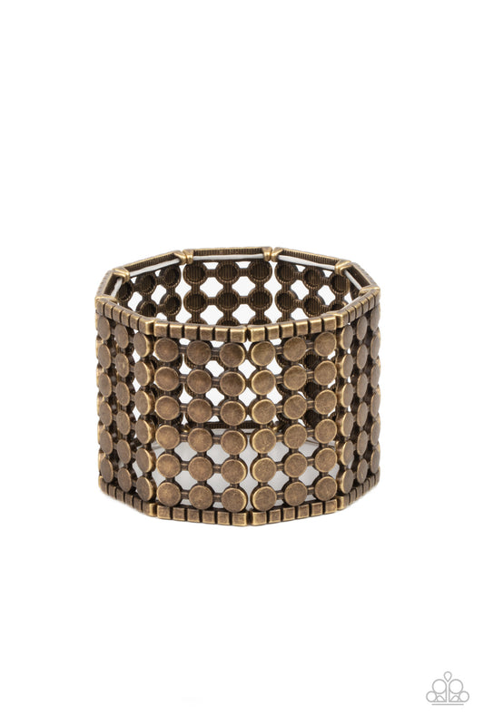 Cool and CONNECTED – Brass | Paparazzi Bracelet