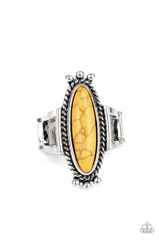 Sahara Escape – Yellow | Paparazzi Ring