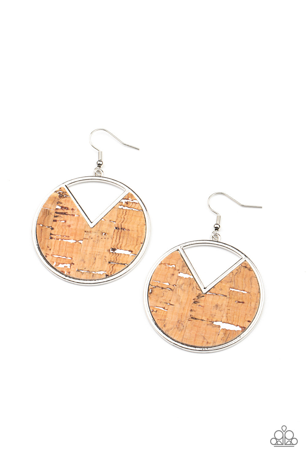 Nod to Nature – White | Paparazzi Earrings