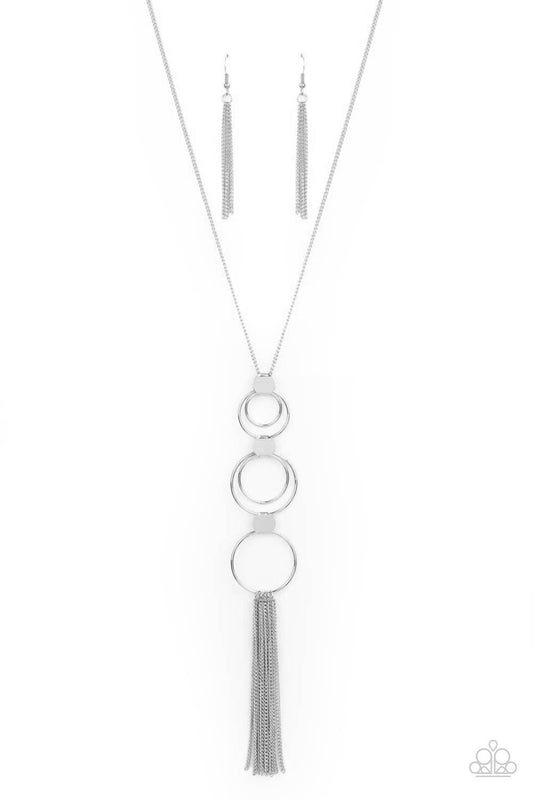 Join The Circle – Silver | Paparazzi Necklace
