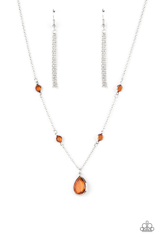Romantic Rendezvous – Brown | Paparazzi Necklace
