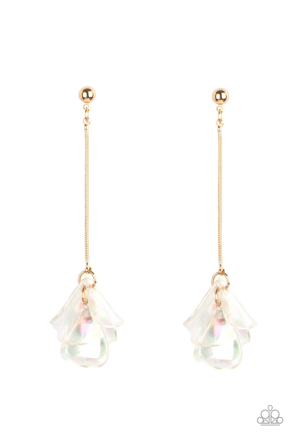 Keep Them In Suspense – Gold | Paparazzi Earrings