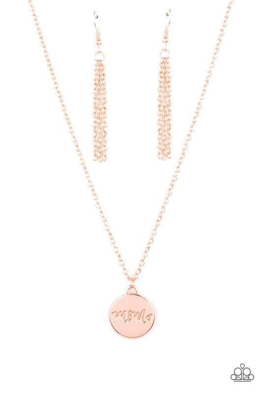 The Cool Mom Rose – Gold | Paparazzi Necklace