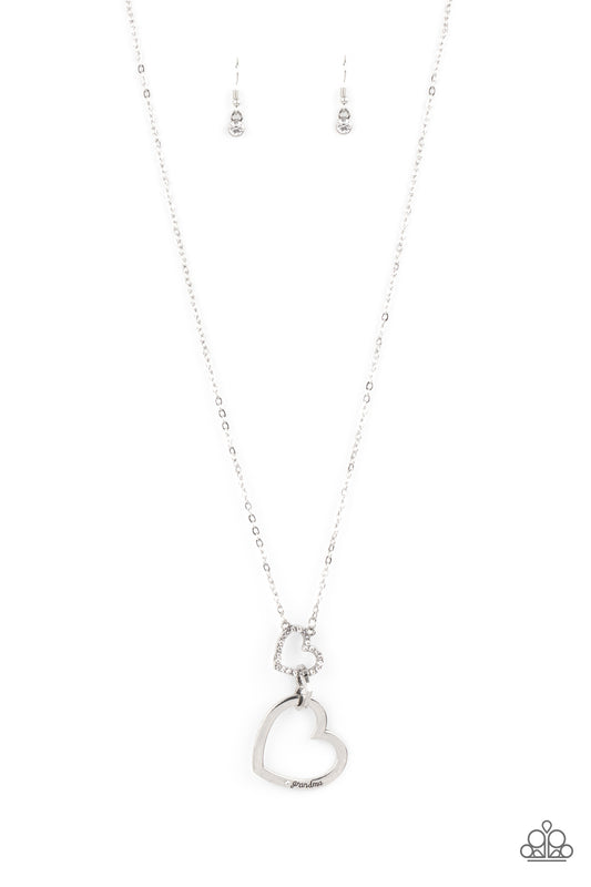 Grandma Glow – White | Paparazzi Necklace