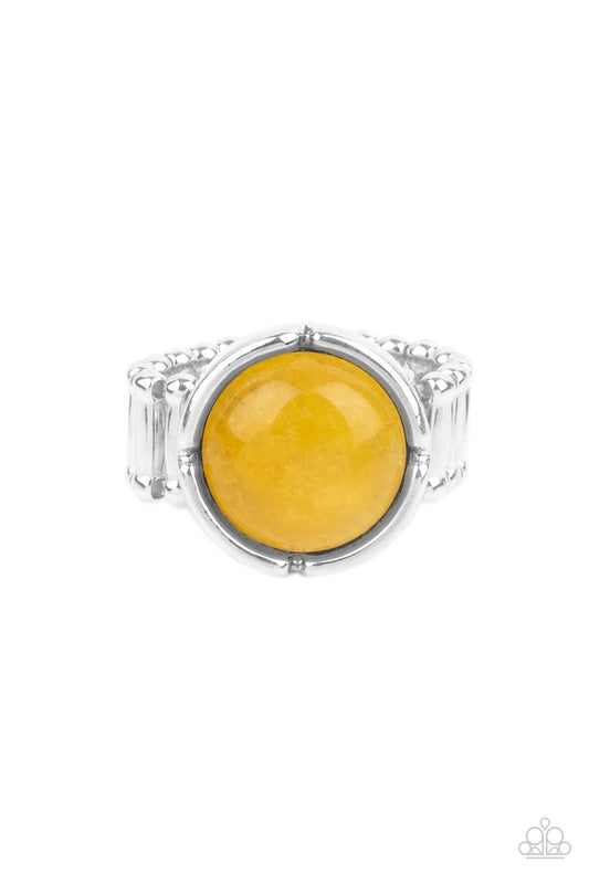 Dreamy Dunes – Yellow | Paparazzi Ring