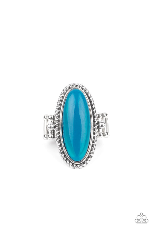 Oval Oasis – Blue | Paparazzi Ring
