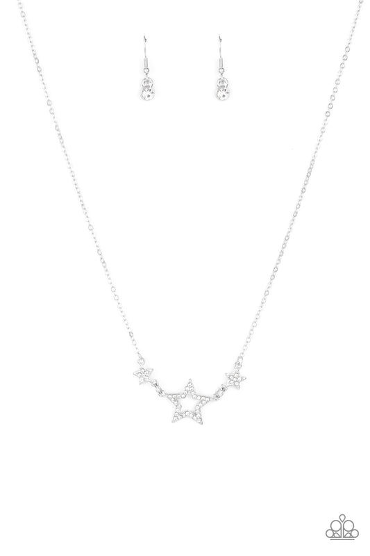 United We Sparkle – White | Paparazzi Necklace