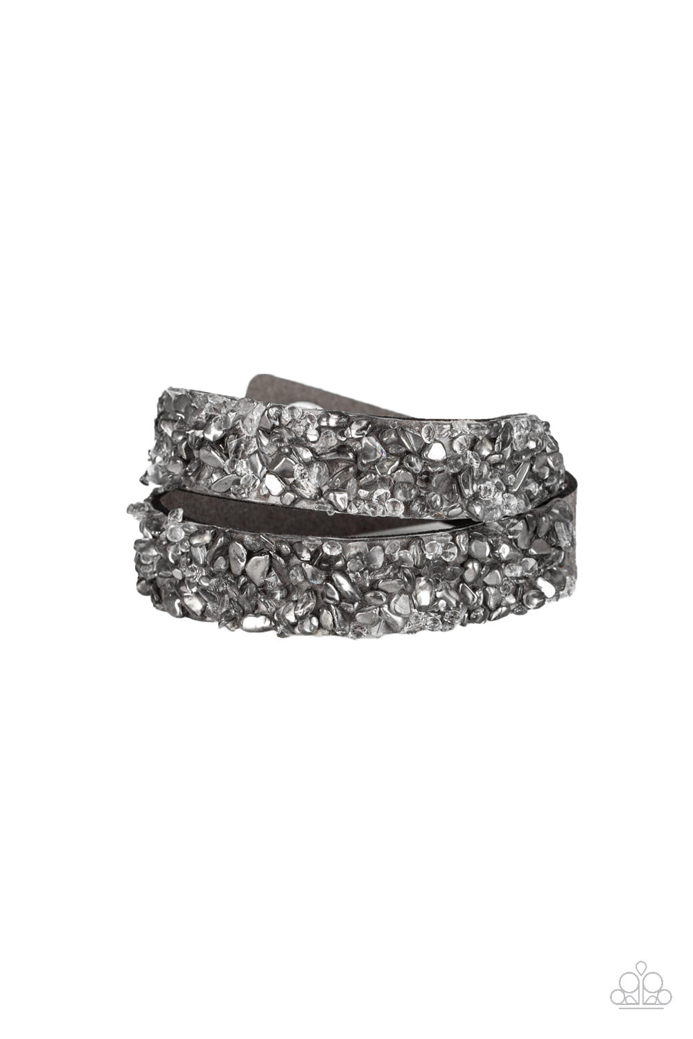 Crush Hour – Silver | Paparazzi Bracelet