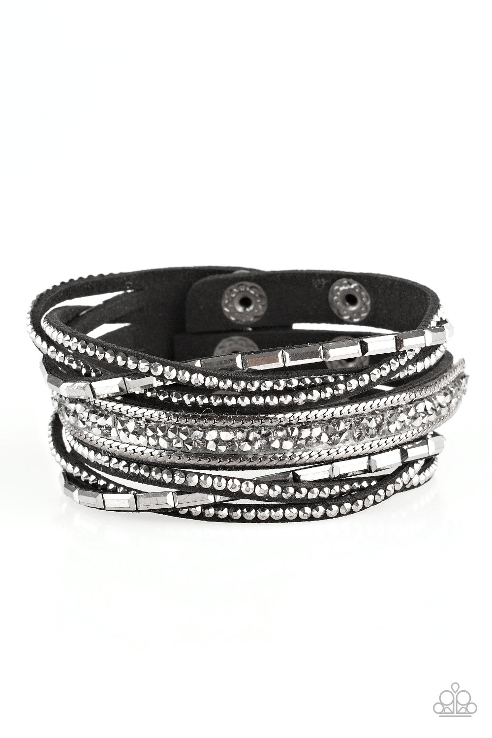 Punk Prowess – Black | Paparazzi Bracelet