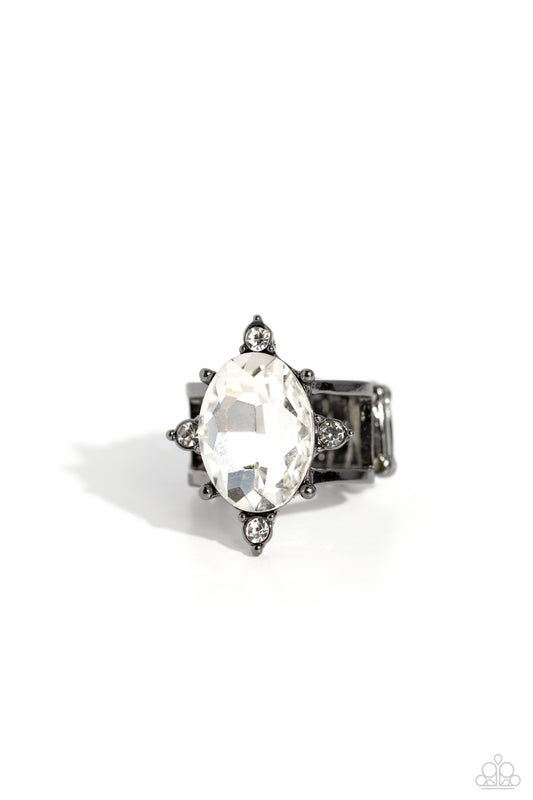 Sensational Sparkle – Black | Paparazzi Ring