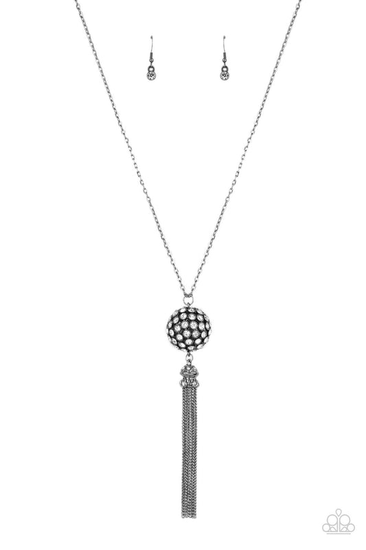 Rhinestone Revolution – Black | Paparazzi Necklace