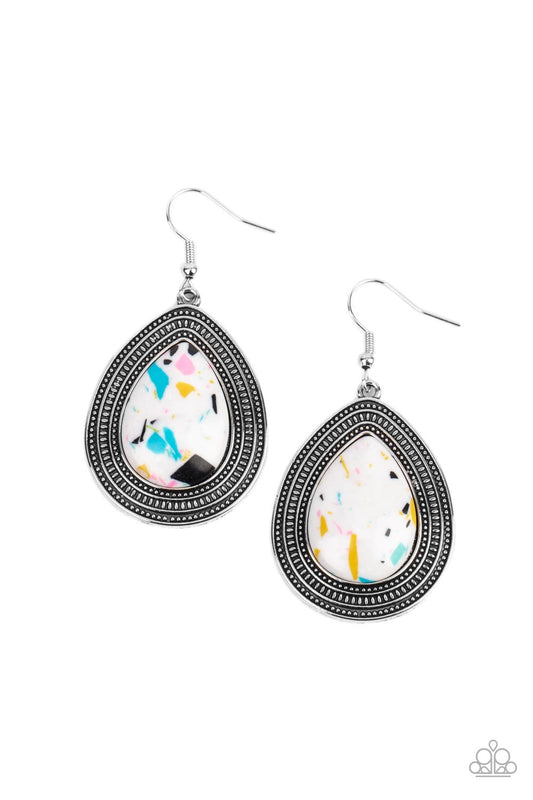 Terrazzo Tundra – Multi | Paparazzi Earrings