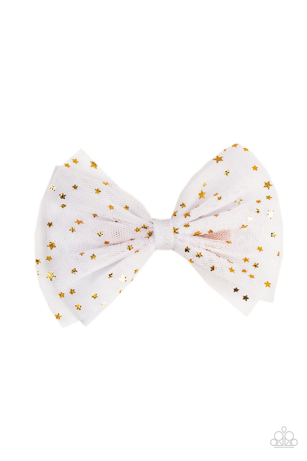 Twinkly Tulle – White | Paparazzi Hair Clips