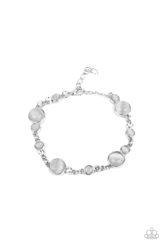 Storybook Beam – White | Paparazzi Bracelet