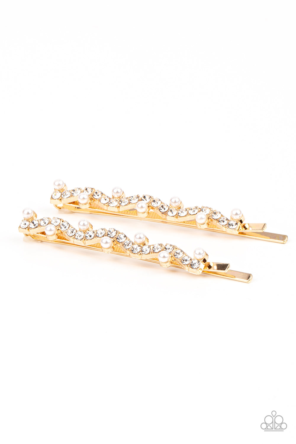 Ballroom Banquet - – Gold | Paparazzi Hair Clips