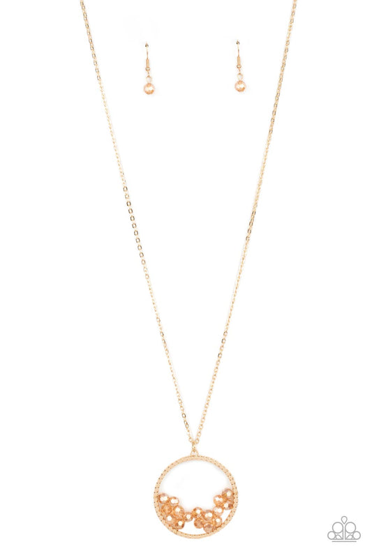 Galactic Glow – Gold | Paparazzi Necklace