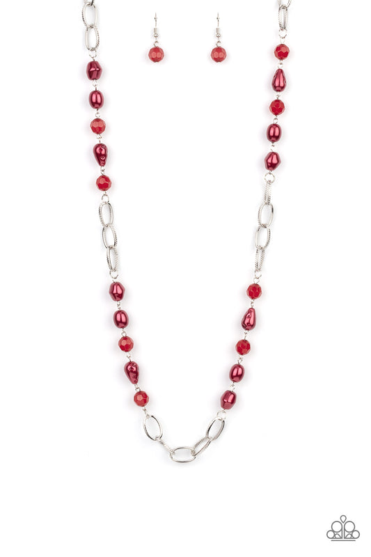 Tea Party Tango Paparazzi Accessories - Red