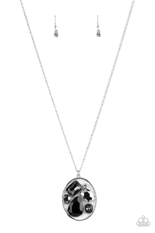 Scandalously Scattered - - – Black | Paparazzi Necklace