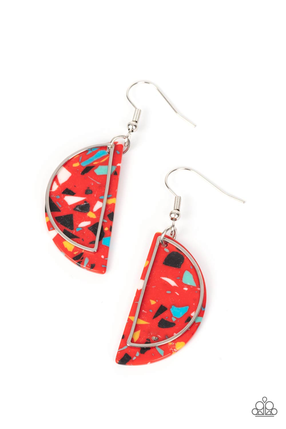 Flashdance Fashionista – Red | Paparazzi Earrings