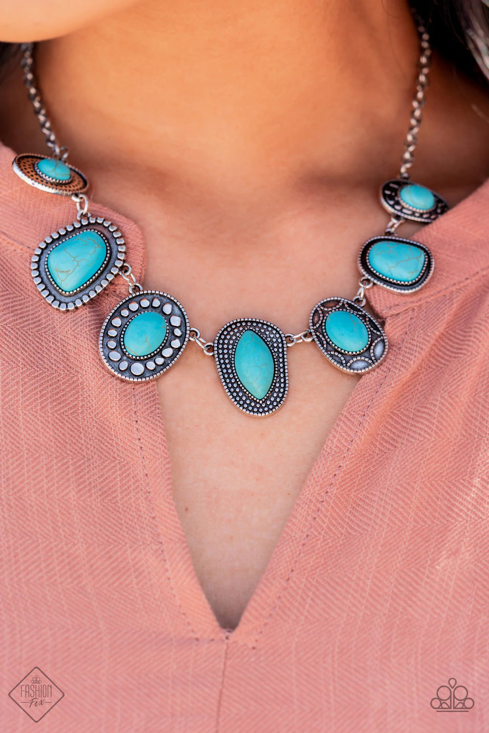 Albuquerque Artisan – Blue | Paparazzi Necklace