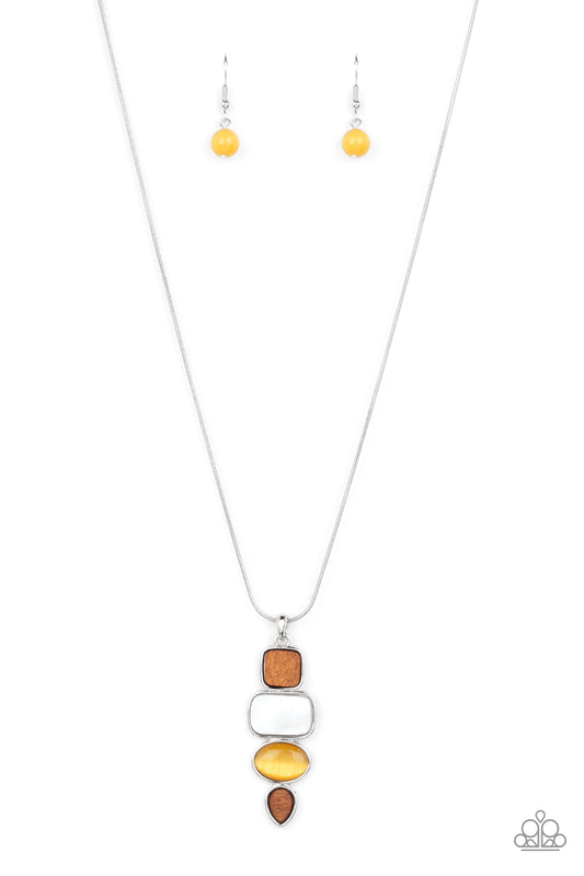 Elemental Energy – Yellow | Paparazzi Necklace