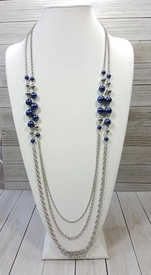 Charmingly Colorful – Blue | Paparazzi Necklace
