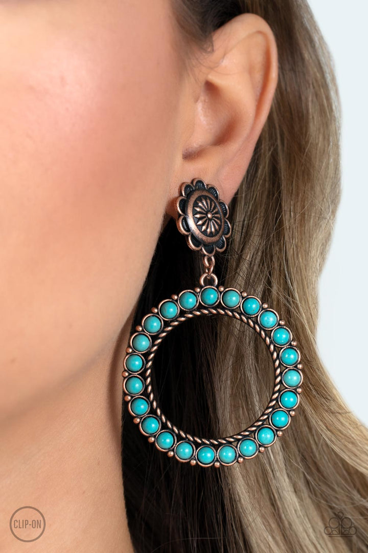 Playfully Prairie | Paparazzi Clip-On Earrings