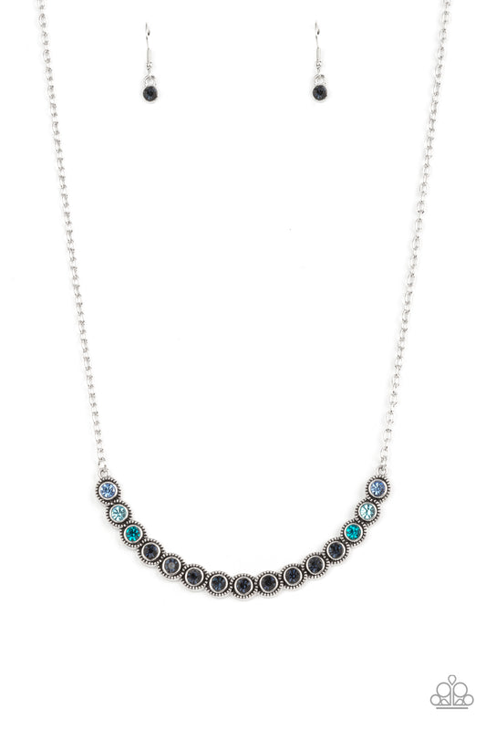 Throwing SHADES - – Blue | Paparazzi Necklace