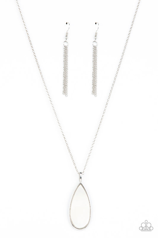 Yacht Ready – White | Paparazzi Necklace
