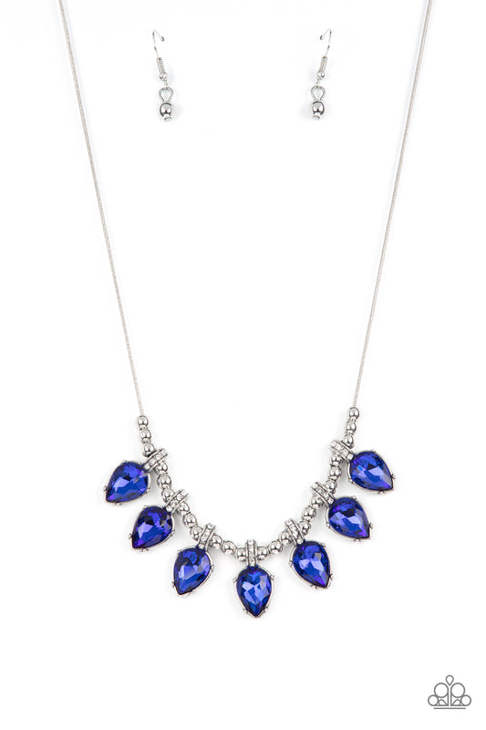 Crown Jewel Couture – Blue | Paparazzi Necklace