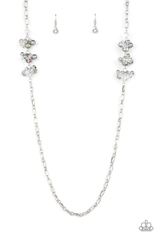 Poshly Parisian – Silver | Paparazzi Necklace