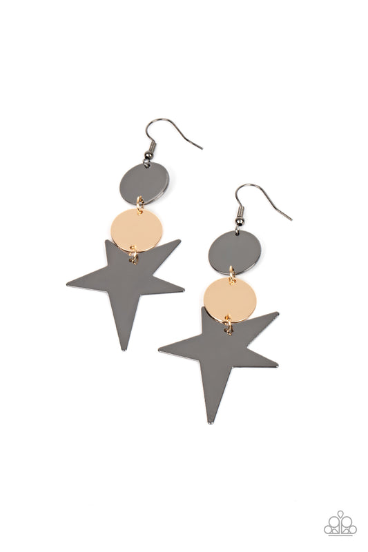 Star Bizarre – Multi | Paparazzi Earrings