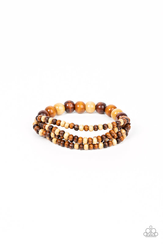 Oceania Oasis – Brown | Paparazzi Bracelet