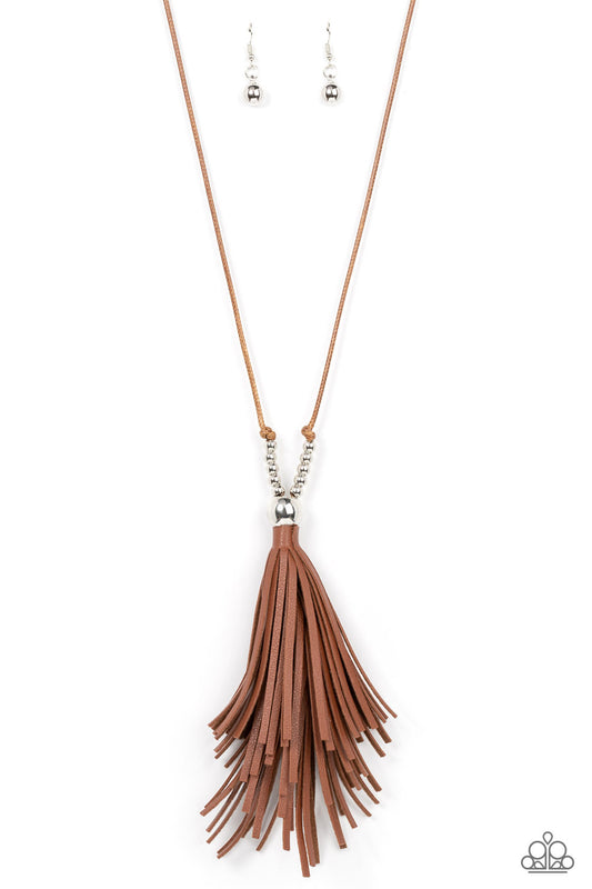 A Clean Sweep – Brown | Paparazzi Necklace