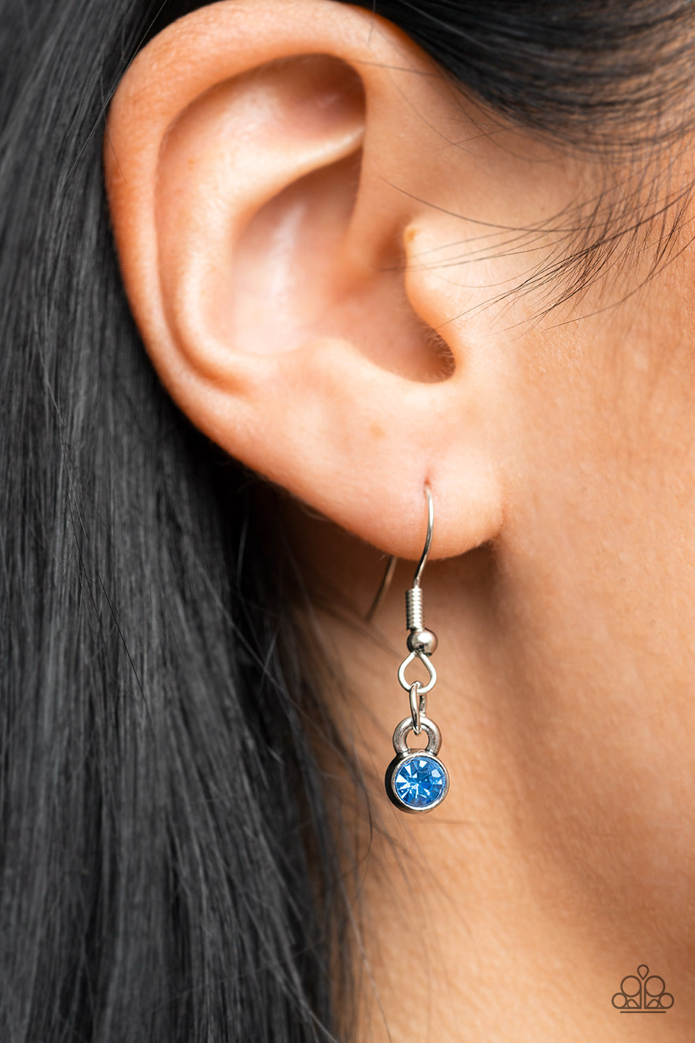Trinket Twinkle – Blue | Paparazzi Necklace