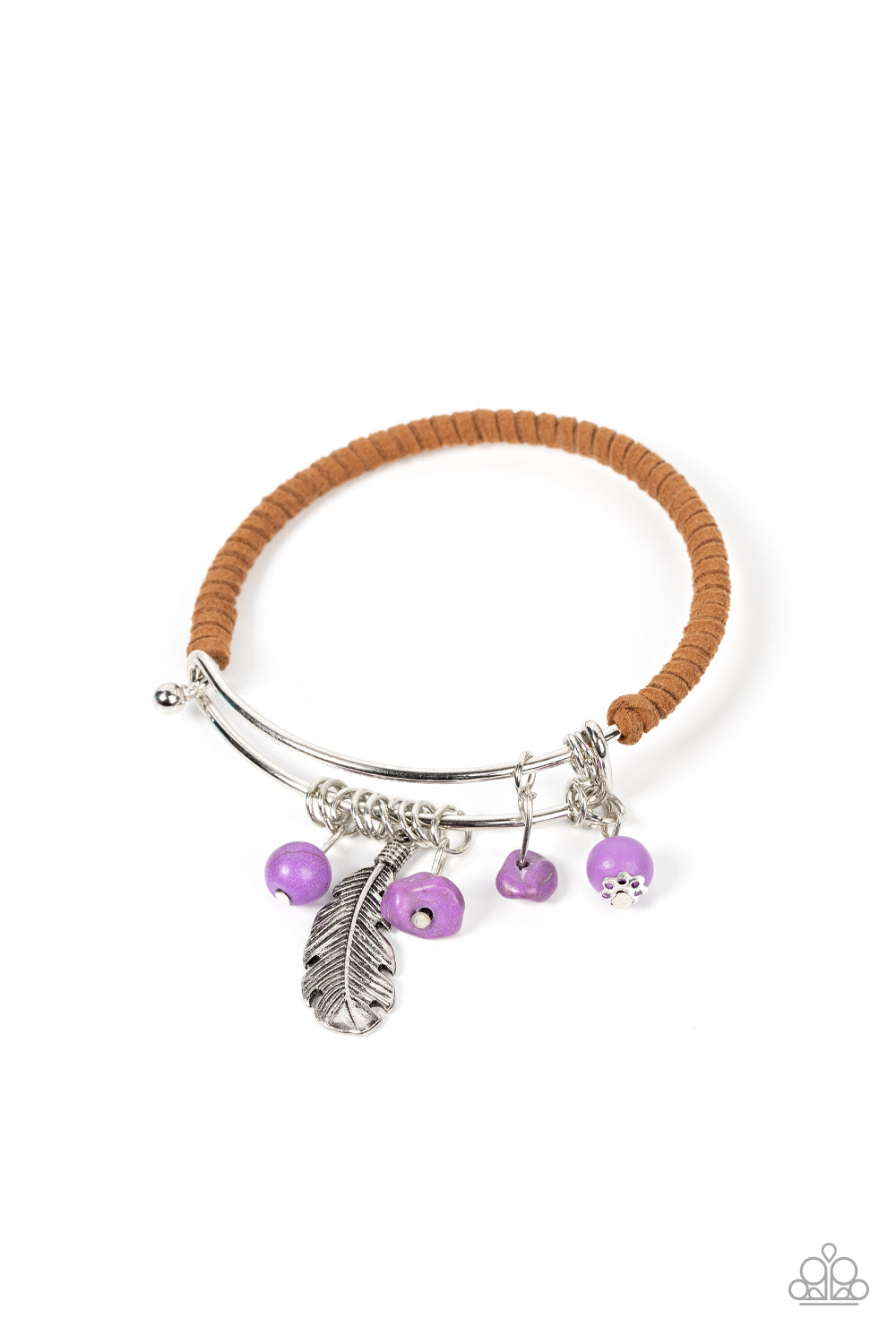 Running a-FOWL - – Purple | Paparazzi Bracelet