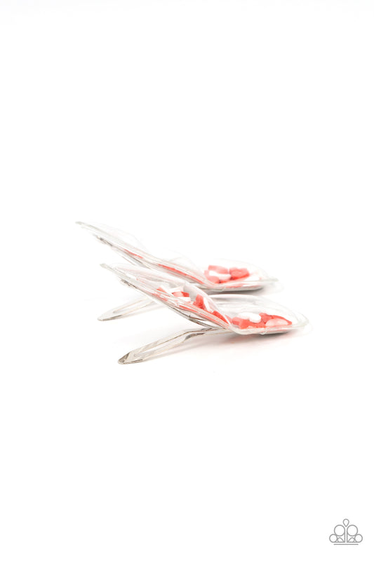What a Sweetheart – Red | Paparazzi Hair Clips